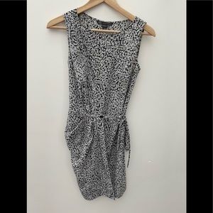 Armani exchange wrap dress